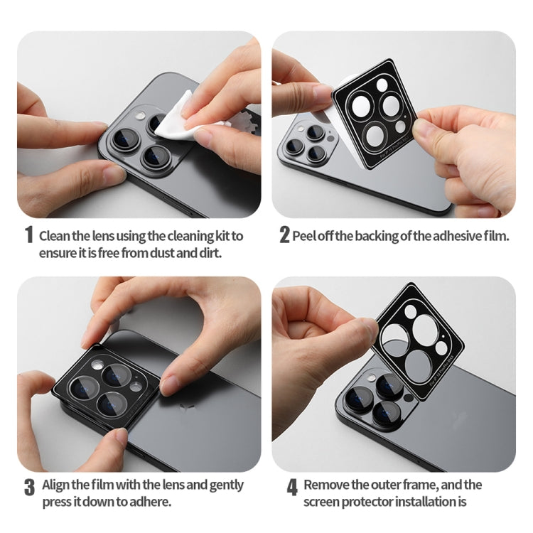 For iPhone 15 / 15 Plus NILLKIN Color Mirror Series Lens Film by NILLKIN