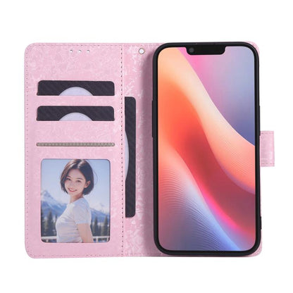 For iPhone 16e Bronzing Painting RFID Leather Case(Dreid Flower World) by bashfashion