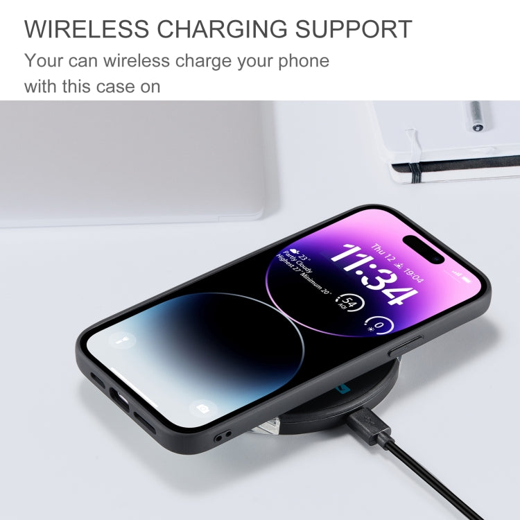 For iPhone 15 Pro Max JEEHOOD Retro Magnetic Detachable Leather Phone Case(Black) by JEEHOOD