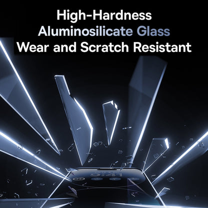 For iPhone 15 Baseus Sapphire Series Dustproof Peep-proof Tempered Glass Film by Baseus