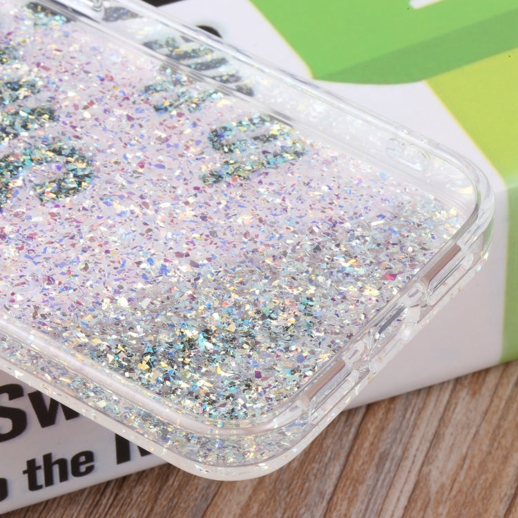 For iPhone 15 DFANS DESIGN Starry Sky Epoxy Phone Case(Silver) by DFANS DESIGN