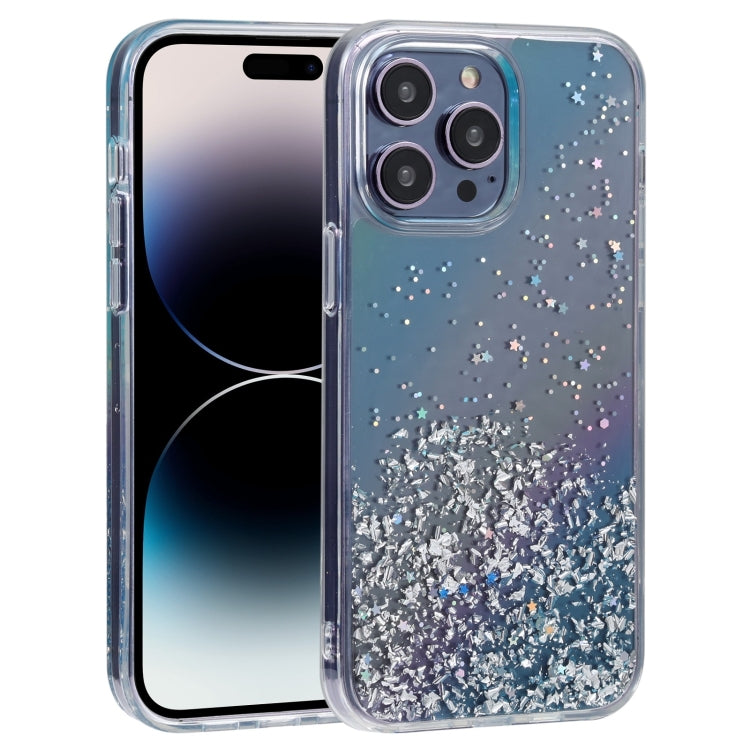 For iPhone 15 Pro DFANS DESIGN Golden Diamond TPU+PC Phone Case(Blue) by DFANS DESIGN