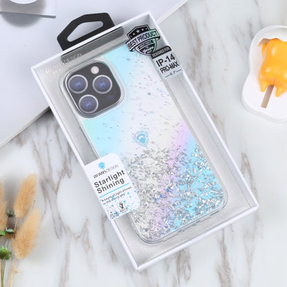 For iPhone 15 Pro DFANS DESIGN Golden Diamond TPU+PC Phone Case(Blue) by DFANS DESIGN