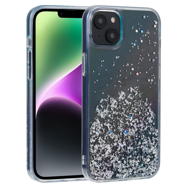 For iPhone 15 DFANS DESIGN Golden Diamond TPU+PC Phone Case(Blue) by DFANS DESIGN