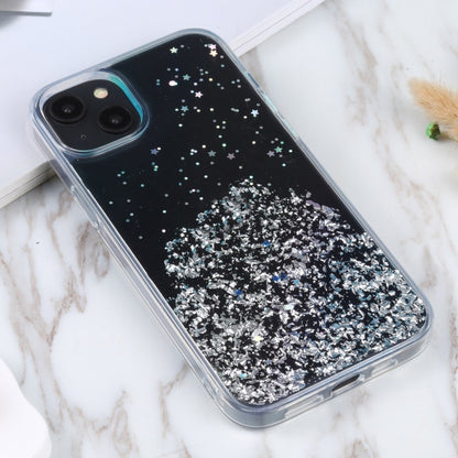 For iPhone 15 DFANS DESIGN Golden Diamond TPU+PC Phone Case(Blue) by DFANS DESIGN