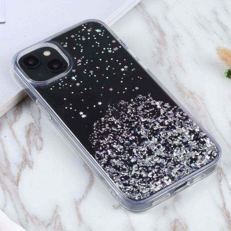 For iPhone 15 DFANS DESIGN Golden Diamond TPU+PC Phone Case(Purple) by DFANS DESIGN