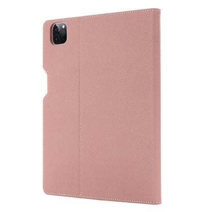 For iPad Pro 11 inch (2020) GEBEI PU+TPU Horizontal Flip Protective Tablet Case with Holder & Card Slots(Rose Gold) by GEBEI