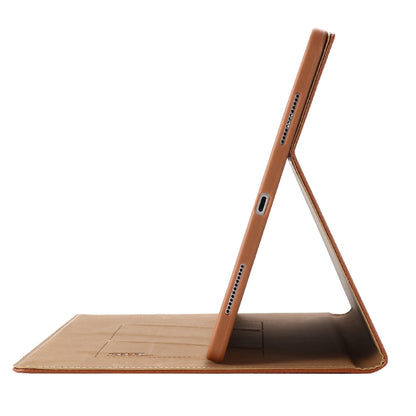 For iPad Pro 11 inch (2020) GEBEI PU+TPU Horizontal Flip Protective Tablet Case with Holder & Card Slots(Blue) by GEBEI