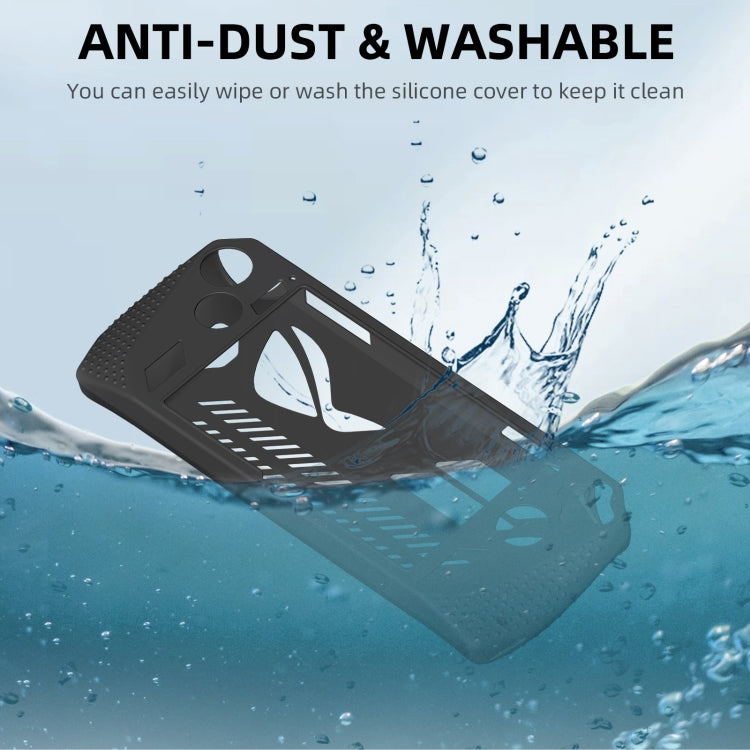 For ASUS ROG Ally Hifylux Gaming Console Silicone Case(Black) by imak