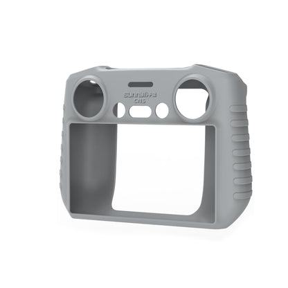 For DJI RC 2 Sunnylife Remote Control Shockproof Anti-scratch Silicone Case(Grey) by Sunnylife
