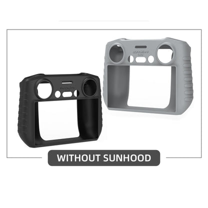 For DJI RC 2 Sunnylife Remote Control Shockproof Anti-scratch Silicone Case(Black) by Sunnylife