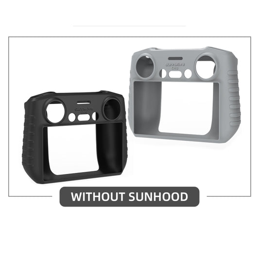 For DJI RC 2 Sunnylife Remote Control Shockproof Anti-scratch Silicone Case(Black) by Sunnylife