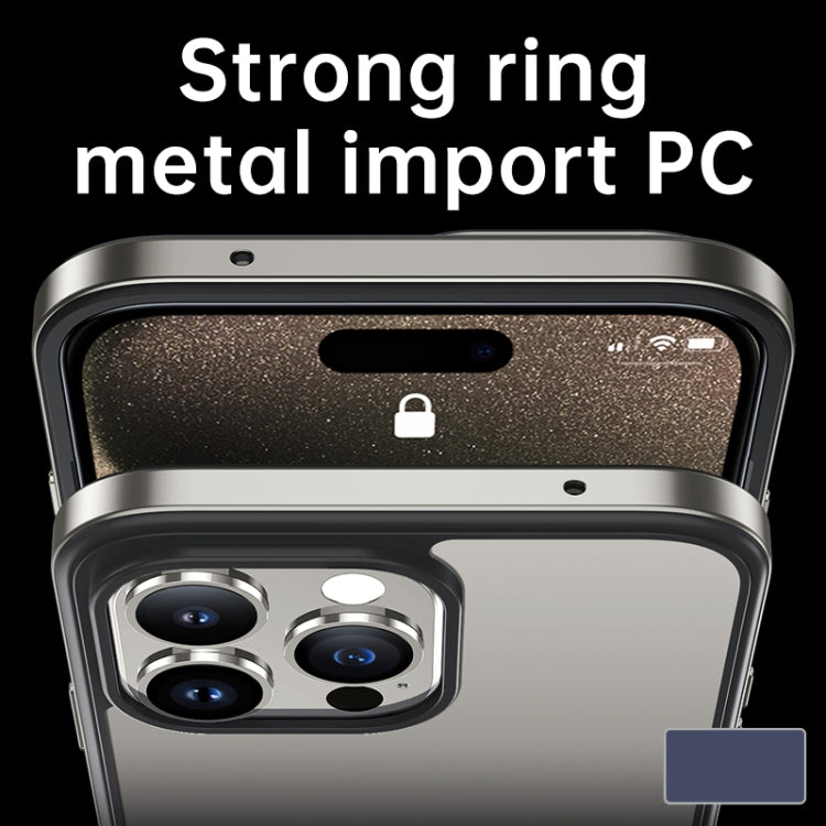 For iPhone 15 Pro Max SULADA Metal Frame + Nano Glass + TPU Phone Case(Gold) by SULADA