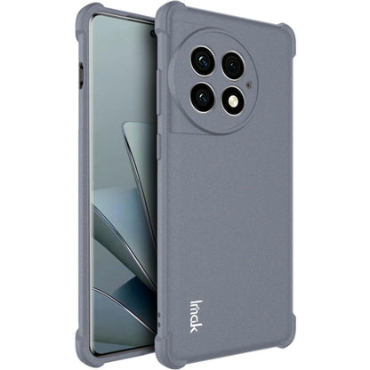 For OnePlus Ace 2 Pro 5G imak Shockproof Airbag TPU Phone Case(Matte Grey) by imak