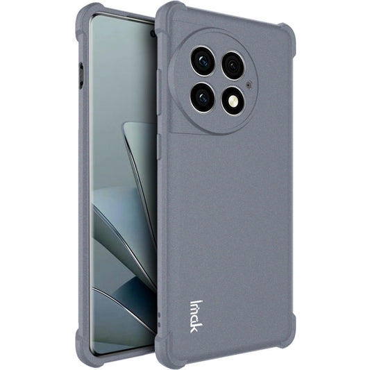 For OnePlus Ace 2 Pro 5G imak Shockproof Airbag TPU Phone Case(Matte Grey) by imak