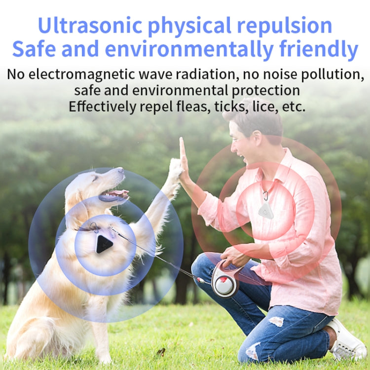 709 Outdoor Camping Ultrasonic Portable Mosquito Repeller(Black) by bashfashion