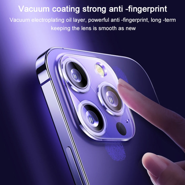 For iPhone 15 Pro / 15 Pro Max Tempered Glass Back Camera Film by bashfashion