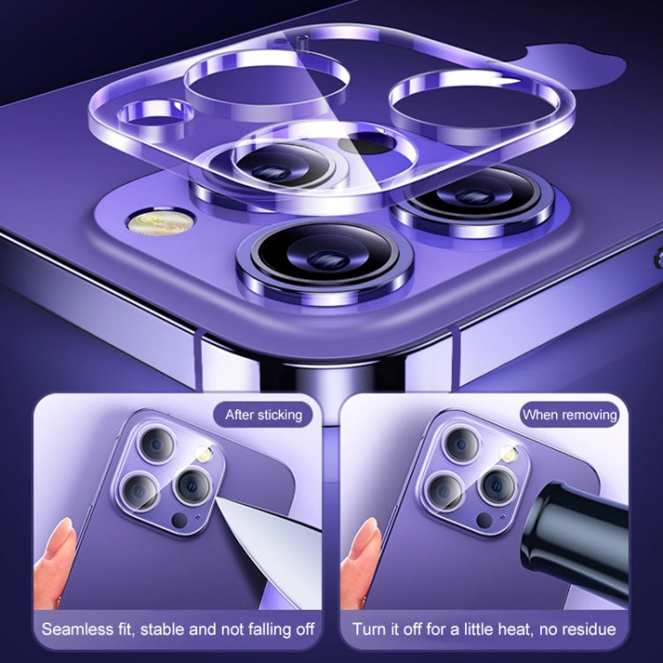 For iPhone 15 Pro / 15 Pro Max Tempered Glass Back Camera Film by bashfashion