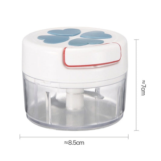 Household Multi-function Kitchen Garlic Device Manual Pull Pounding Garlic(Random Color Delivery) by bashfashion