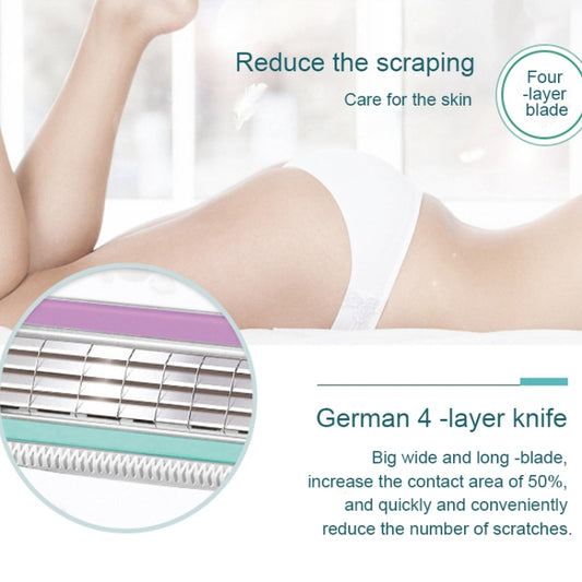 Schick Razor Women Sensitive Skin Hair Removal Razor(1 Tool Holder + 2 Tool Heads) by bashfashion