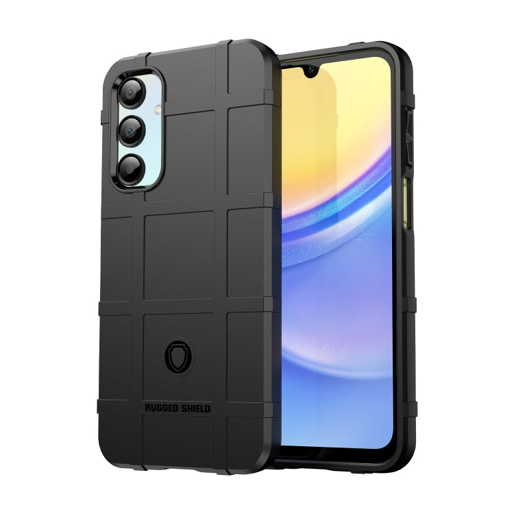 For Samsung Galaxy A36 5G Full Coverage Shockproof TPU Phone Case(Black) by bashfashion