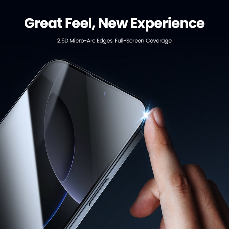 For iPhone 16 Pro NILLKIN Guardian Full Coverage Privacy Tempered Glass Film by NILLKIN