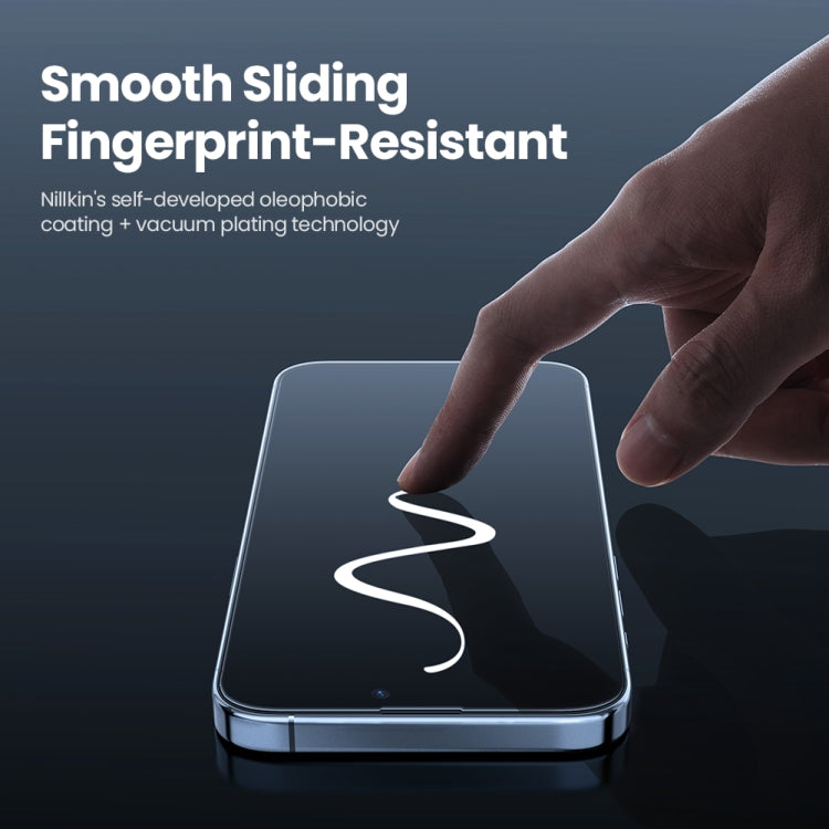 For iPhone 16 NILLKIN Guardian Full Coverage Privacy Tempered Glass Film by NILLKIN