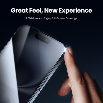 For iPhone 16 NILLKIN Guardian Full Coverage Privacy Tempered Glass Film by NILLKIN