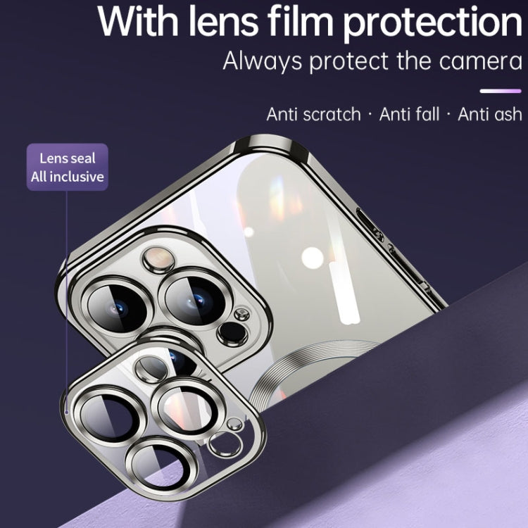 For iPhone 15 Plus SULADA MagSafe Plating TPU Shockproof Phone Soft Case(Gold) by SULADA