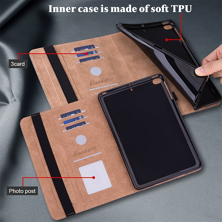 For iPad mini 6 / mini 2024 Crystal Texture Painted Leather Tablet Case(Dont Touch My Phone) by bashfashion