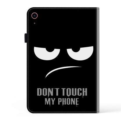 For iPad 2025 / 2022 Crystal Texture Painted Leather Tablet Case(Dont Touch My Phone) by bashfashion