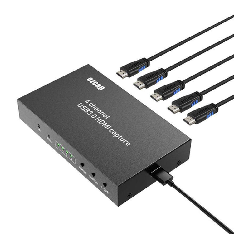 Ezcap 264M Four-Channel Multi-View HDMI to USB 3.0 Video Game Capture Card by Ezcap