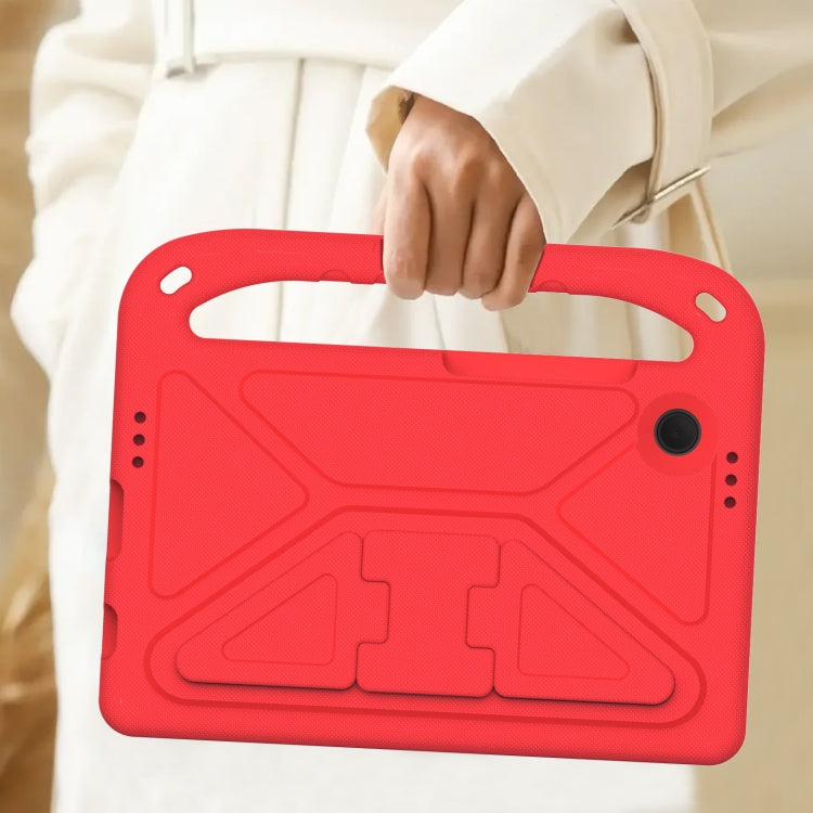 For Samsung Galaxy Tab Tab A11 / A9 Handle EVA Shockproof Tablet Case with Holder(Red) by bashfashion