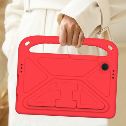 For Samsung Galaxy Tab Tab A11 / A9 Handle EVA Shockproof Tablet Case with Holder(Red) by bashfashion