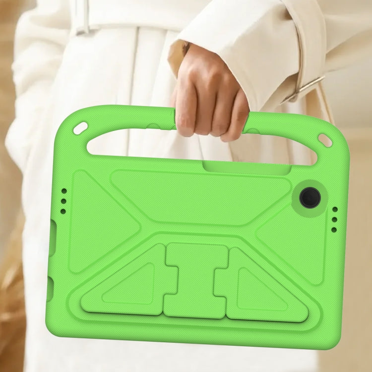 For Samsung Galaxy Tab Tab A11 / A9 Handle EVA Shockproof Tablet Case with Holder(Green) by bashfashion