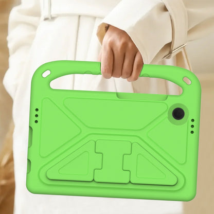 For Samsung Galaxy Tab Tab A11 / A9 Handle EVA Shockproof Tablet Case with Holder(Green) by bashfashion