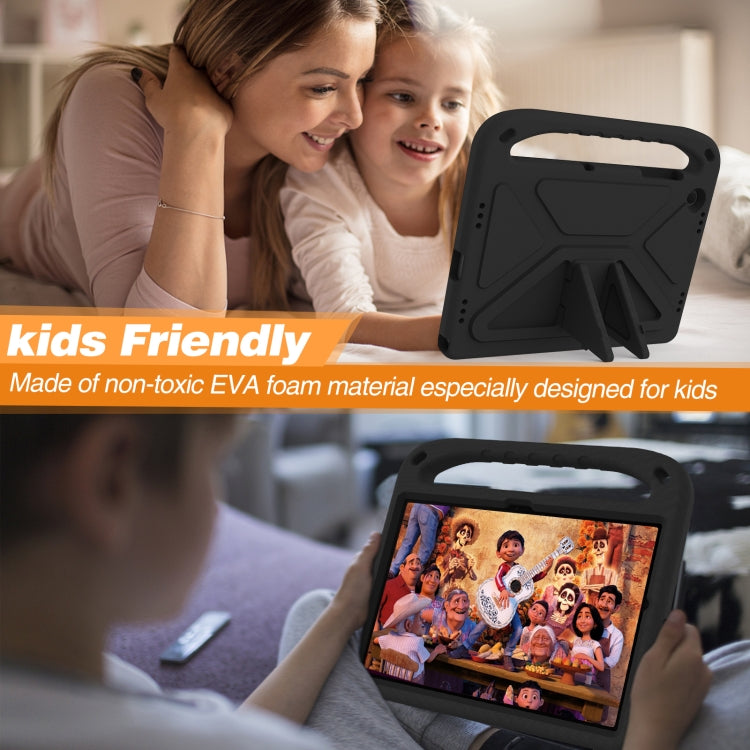 For Samsung Galaxy Tab Tab A11+ / A9+ Handle EVA Shockproof Tablet Case with Holder(Black) by bashfashion