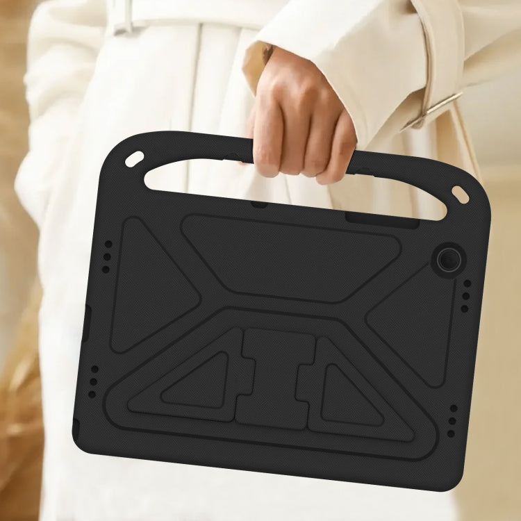 For Samsung Galaxy Tab Tab A11+ / A9+ Handle EVA Shockproof Tablet Case with Holder(Black) by bashfashion