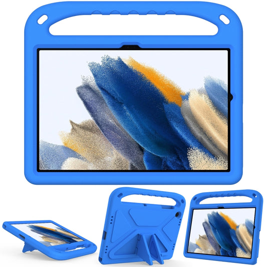 For Samsung Galaxy Tab Tab A11+ / A9+ Handle EVA Shockproof Tablet Case with Holder(Blue) by bashfashion