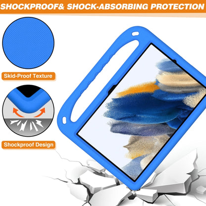 For Samsung Galaxy Tab Tab A11+ / A9+ Handle EVA Shockproof Tablet Case with Holder(Blue) by bashfashion