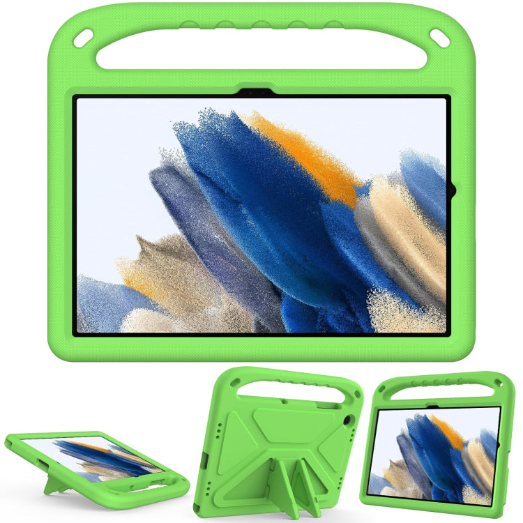 For Samsung Galaxy Tab Tab A11+ / A9+ Handle EVA Shockproof Tablet Case with Holder(Green) by bashfashion