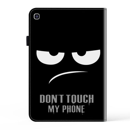 For Samsung Galaxy Tab A 8.0 2019 Crystal Texture Painted Leather Tablet Case(Dont Touch My Phone) by bashfashion