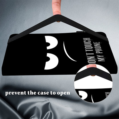 For Lenovo Tab M11 / Xiaoxin Pad 11 2024 Crystal Texture Painted Leather Tablet Case(Dont Touch My Phone) by bashfashion