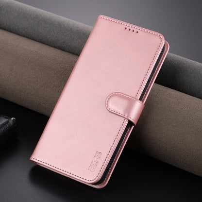 For Huawei P60 / P60 Pro AZNS Skin Feel Calf Texture Flip Leather Phone Case(Rose Gold) by AZNS