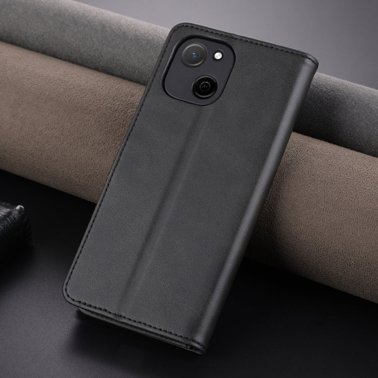 For Huawei P60 / P60 Pro AZNS Skin Feel Calf Texture Flip Leather Phone Case(Black) by AZNS