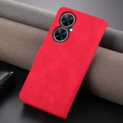 For Huawei Maimang 20 / Enjoy 60 Pro / nova 11i AZNS Skin Feel Calf Texture Flip Leather Phone Case(Red) by AZNS