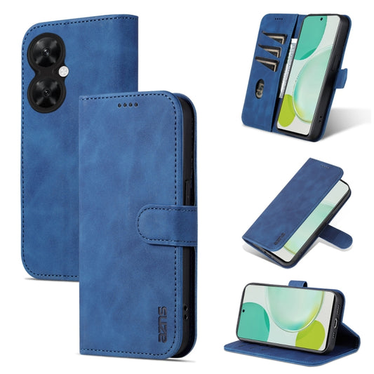 For Huawei Maimang 20 / Enjoy 60 Pro / nova 11i AZNS Skin Feel Calf Texture Flip Leather Phone Case(Blue) by AZNS