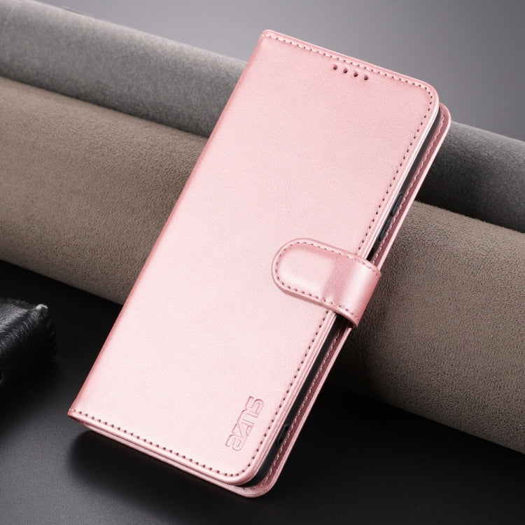 For Huawei Maimang 20 / Enjoy 60 Pro / nova 11i AZNS Skin Feel Calf Texture Flip Leather Phone Case(Rose Gold) by AZNS