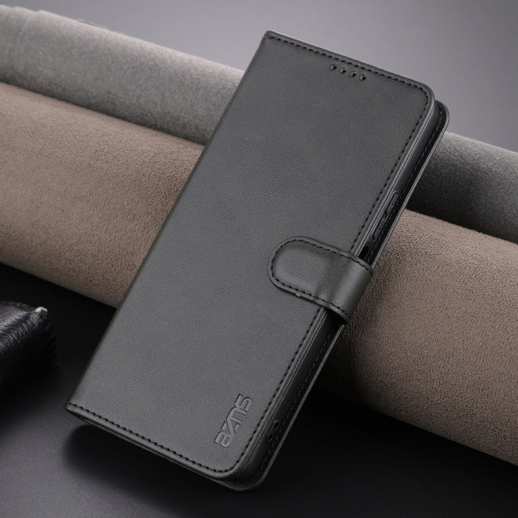 For Huawei Maimang 20 / Enjoy 60 Pro / nova 11i AZNS Skin Feel Calf Texture Flip Leather Phone Case(Black) by AZNS