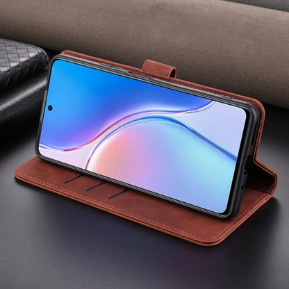 For Huawei Maimang 20 / Enjoy 60 Pro / nova 11i AZNS Skin Feel Calf Texture Flip Leather Phone Case(Black) by AZNS